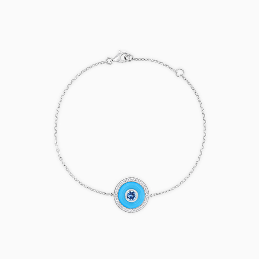 BOHO EARTH BRACELET MEDIUM TURQUOISE