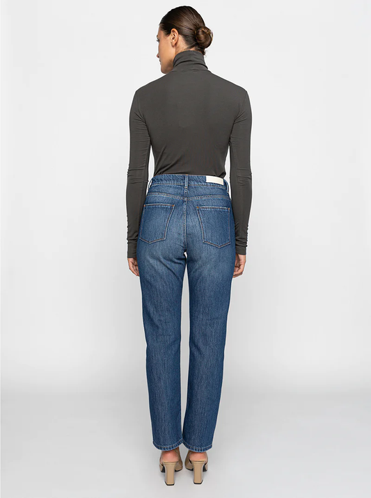 WEI TURTLENECK TOP DARK GREY