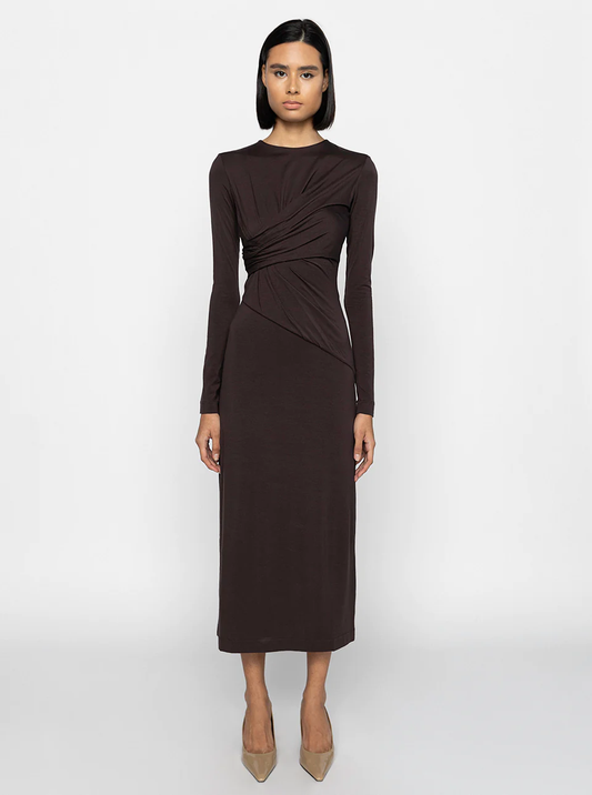 MYLA JERSEY DRESS BLACK