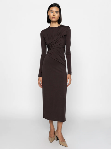 MYLA JERSEY DRESS BLACK