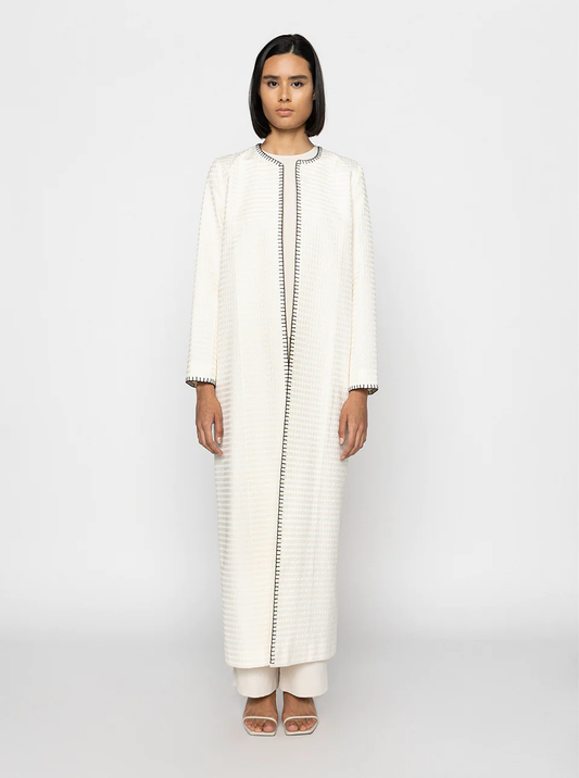 NOUR TWEED LONG CARDIGAN