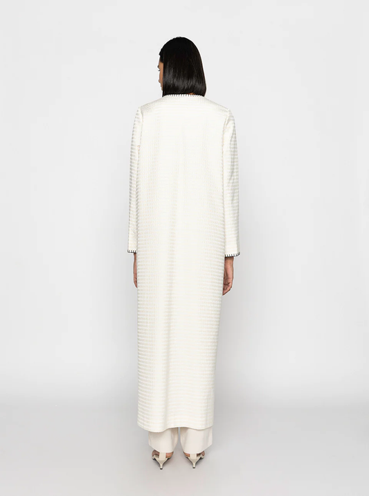 NOUR TWEED LONG CARDIGAN