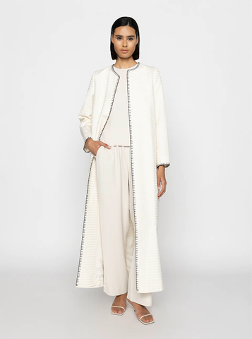 NOUR TWEED LONG CARDIGAN